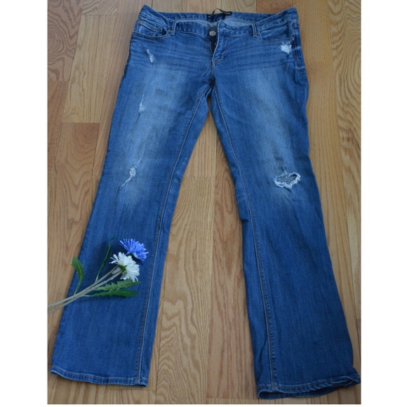 Express Denim - EXPRESS Jeans Barely Boot Low Rise Stella Regular